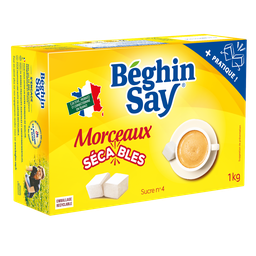 BEGHIN SAY White Sugar Splitable Cubes N°4 1 kg