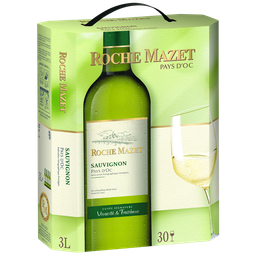 ROCHE MAZET Vinho branco IGP Pays d'Oc Sauvignon 3 L