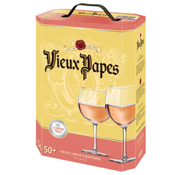 VIEUX PAPES Vinho rosé da União Europeia 5 L