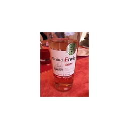 GRAIN D'ENVIE Vino Sin Alcohol Syrah Rosado