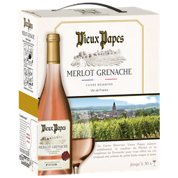 VIEUX PAPES Vin de France Rosé 3L