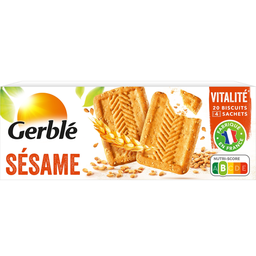 GERBLE Bolachas de sésamo frescura 5x4 bolachas 230 g