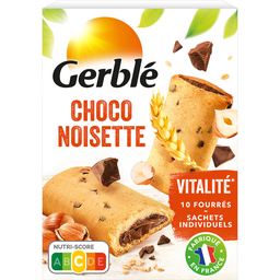 GERBLE Bolachas recheadas de chocolate e avelãs 200 g