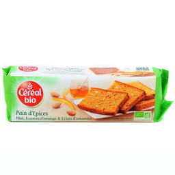 CEREAL BIO Pain D Epice Miel Orange Amande 300 g