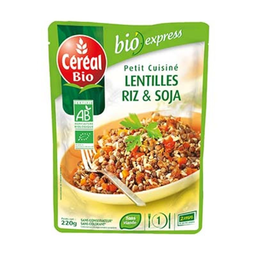 CEREAL BIO Doy Cuisine Lentille/Riz/Soja 220 g