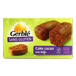 GERBLE Bizcocho de Cacao Sin Gluten 180 g