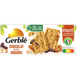GERBLE Biscuits chocolat amande 200 g