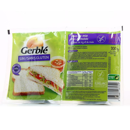 GERBLE Pain de Mie Sans Gluten 299 g