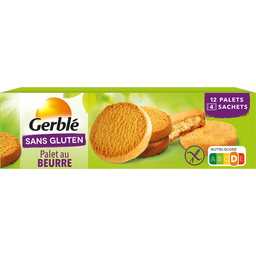 GERBLE Biscuit sablé beurre sans gluten 175 g