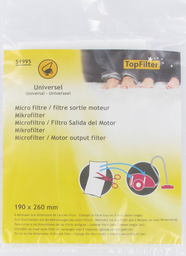 TOP FILTER Universal Vacuum Cleaner Motor Exhaust Filter 51995