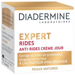 DIADERMINE Crème Jour Anti-rides Repulpante Activateur Hyaluronique Expert Rides 50 ml