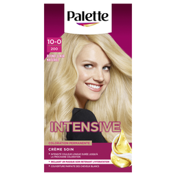 PALETTE Coloration crème soin éclaircissante 200 blond clair naturel 3 produits 1 kit 165 ml