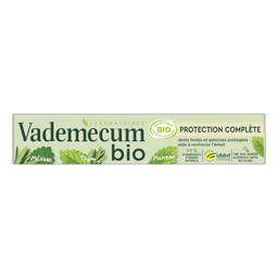 VADEMECUM Dentifrice protection complète thé vert bio et menthe 75ml