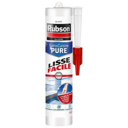 RUBSON Bath & Kitchen Pure Smoothing Sanitary Sealant White 280 ml
