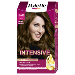 PALETTE Coloration Permanente 700 Châtain Chocolat Crème soin Micro-Huiles Longue Durée SCHWARZKOPF 165 ml