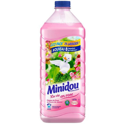 MINIDOU adoucissant eco rose 1.875l