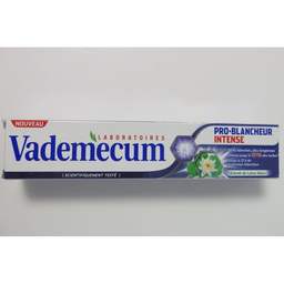 VADEMECUM tube dentifrice pro blancheur infinie 75ml