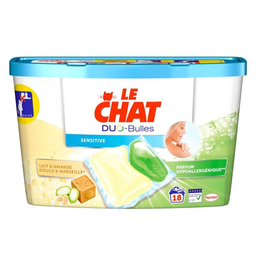 LE CHAT Detergente Duo-Bulle Sensitive X18