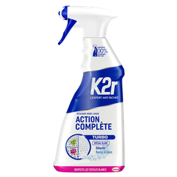 K2R Quitamanchas Pistola Pre-Lavado Especial Blanco 500 ml