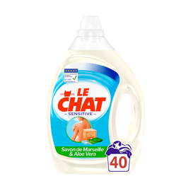 LE CHAT Detergente Líquido Sabão de Marselha e Amêndoa Doce 2 L