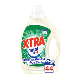 X-TRA Detergente Líquido Jabón Marsella Y Aloe Vera 2,2 L