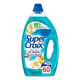 SUPER CROIX Lessive Liquide Monoï Bora-Bora 3 L