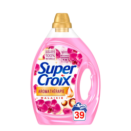 SUPER CROIX Lessive Liquide Aromathérapie Malaisie 1,95 L