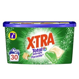 X-TRA Detergente Cápsula Jabón Marsella 2En1 30 cápsulas