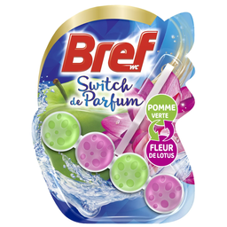 BREF Bloc WC Switch Pomme Lotus 50 g