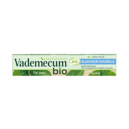 VADEMECUM Dentifrice Bio Blancheur Naturelle 75 ml