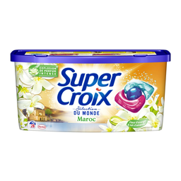 SUPER CROIX Lessive Capsules Maroc 28 capsules