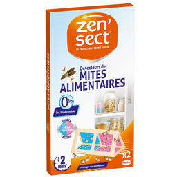 ZENSECT Detectores de polillas alimentarias, el pack de 2 unidades