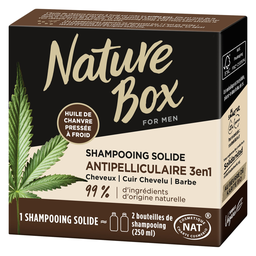 NATURE BOX natboxmen shp solide Chanv.85g