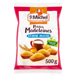 ST MICHEL Petites madeleines sans huile de palme 500 g
