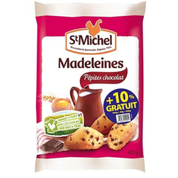 ST MICHEL Madeleines aux Pépites de Chocolat 400g