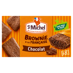 ST MICHEL Mini brownie au chocolat 240g