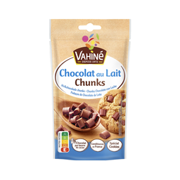 VAHINE Pepitas chunks de chocolate con leche 100 g