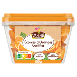 VAHINE Corteza de naranja confitada sin conservantes 100 g