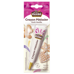 VAHINE Crayon pâtissier blanc goût vanille