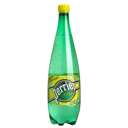PERRIER eau gazeuse saveur citron: la bouteille de 1l