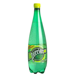 PERRIER boisson gazeuse citron vert: la bouteille de 1l