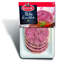 BAHIER tete roulee 4 trch 220g