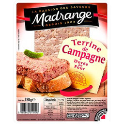 MADRANGE 1 Tranche Terrine Campagne Doree Four 180