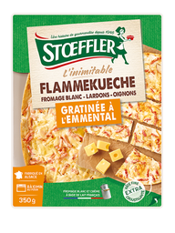 STOEFFLER Flammkueche lardons oignons emmental 350g