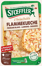 STOEFFLER Tarte flambée nature lardons oignons 180g