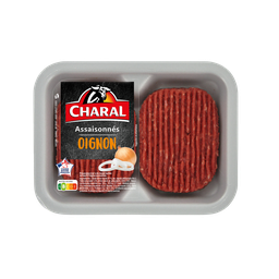 CHARAL Onion Beef Patty 14% Fat VBF 2x125g