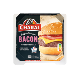 CHARAL Original Bacon Cheeseburger 155 g