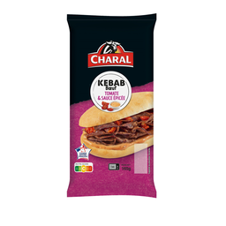 CHARAL Beef Kebab with soft bread 165 g