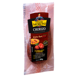 CÉSAR MORONI Chorizo extra-fort au piment de Murcie le chorizo de 200 g