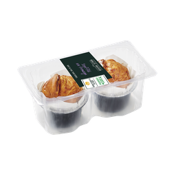 AUCHAN LE TRAITEUR Soufflés au fromage — la barquette de 2 pièces